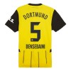 Original Fußballtrikot Borussia Dortmund Bensebaini 5 Heimtrikot 2024-25 Für Herren